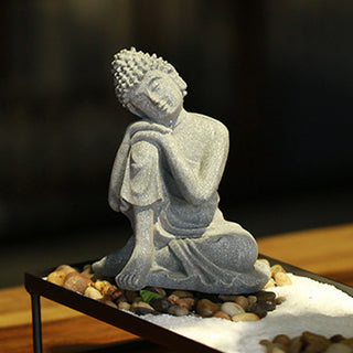 Buddha Gift Sitting Meditation Buddha Blessing Compassion Decoration