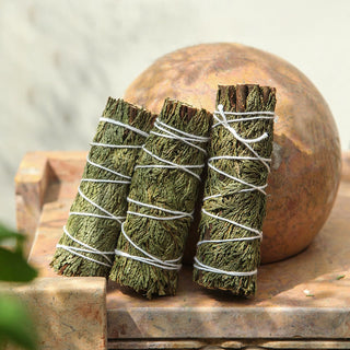 Buddha Gift Cedar Smudge Stick for Home Cleansing Incense Meditation and Rituals Cedar Sticks Incense Wands