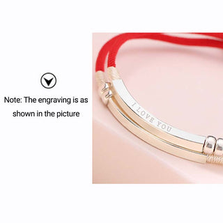 Buddha Gift 925 Sterling Silver Red String Layered Braid Bracelet