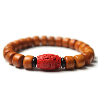 Buddha Gift Tibetan Bone Beads Om Mani Padme Hum Strength Bracelet