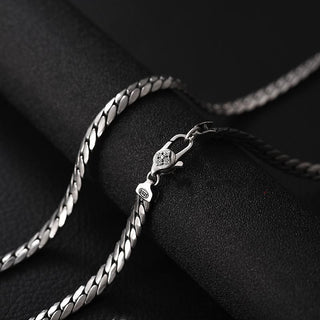 Buddha Gift Double Dorje Vajra Strength Punk Copper Chain Bracelet Necklace