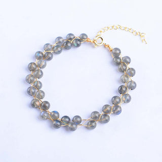 Buddha Gift Natural Moonstone Love Blessing Bracelet