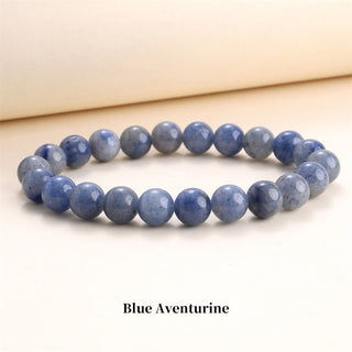 Buddha Gift Natural Stone Quartz Healing Beads Bracelet