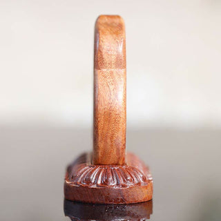 Buddha Gift Guru Rinpoche Buddha Padmasambhavan Serenity Wood Engraved Statue Figurine Decoration