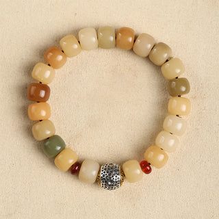 Buddha Gift Natural Bodhi Seed The Lord of the Corpse Forest Om Mani Padme Hum Wisdom Bracelet