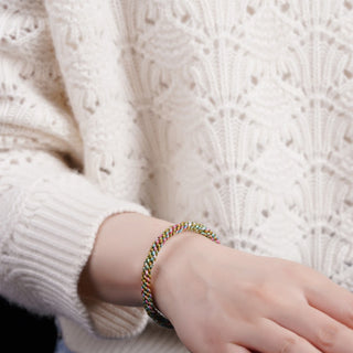 Buddha Gift Colorful Rope Luck Handcrafted Braided Child Adult Bracelet