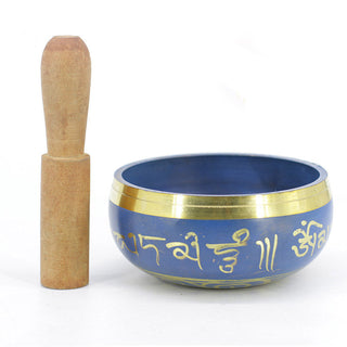 Buddha Gift Tibetan Sound Bowl Handcrafted for Relaxation Meditation Prayer Singing Bowl Set
