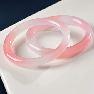 Buddha Gift Pink Crystal Love Warmth Bracelet Bangle