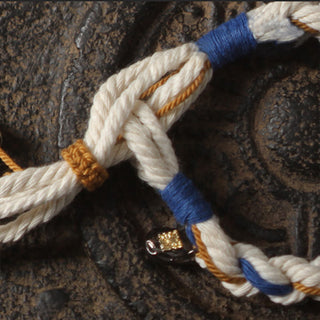 Buddha Gift Tibet Zakiram Goddess of Wealth Thangka Handmade Luck Bracelet