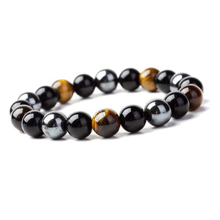 Buddha Gift Tibetan Tiger's Eye Bracelet Necklace Set