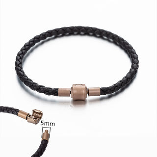 Buddha Gift Vintage Leather Rope Luck Braid String Bracelet