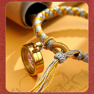 Buddha Gift Handmade Tibetan Five God Of Wealth Dragon Scale Rope Luck Braid Bracelet