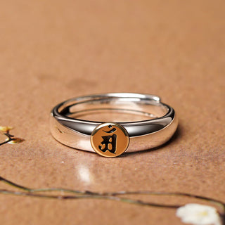 Buddha Gift Tibetan Om Mani Padme Hum Carved Chinese Zodiac Natal Buddha Peace Ring