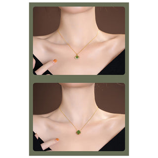Buddha Gift 925 Sterling Silver Natural Hetian Jade Cyan Jade Luck Laughing Buddha Butterfly Necklace Pendant