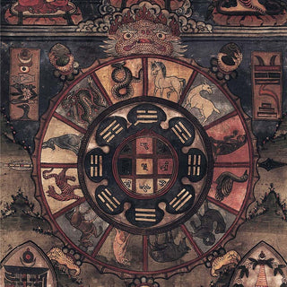 Buddha Gift 108 Mala Beads Tibet Sheep Horn Amber Luck Bracelet