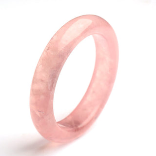 Buddha Gift  Natural Rose Quartz Love Caring Bracelet Bangle