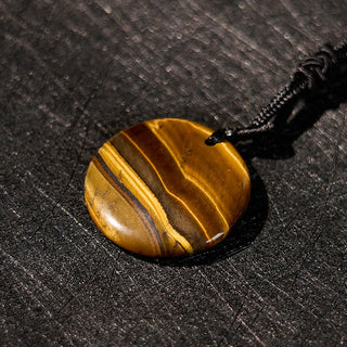 Buddha Gift Various Crystal Amethyst Tiger Eye Green Aventurine Yin Yang Spiritual Necklace Pendant