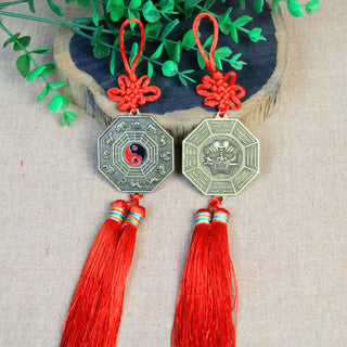 Buddha Gift Feng Shui Bagua Map Chinese Knotting Harmony Energy Map Mirror
