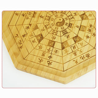 Buddha Gift Feng Shui Bamboo Bagua Map Harmony Energy Map
