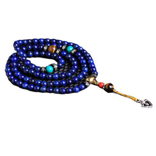 Buddha Gift 108 Beads Lazurite Positive Bracelet Mala
