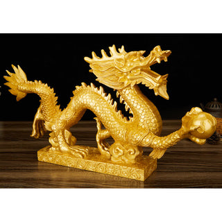 Buddha Gift Feng Shui Dragon Auspicious Cloud Wealth Luck Decoration