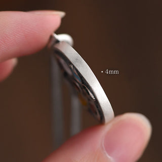 Buddha Gift Tibetan Om Mani Padme Hum Purity Necklace Pendant