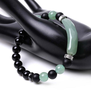 Buddha Gift Natural Crystal Blue Aventurine Healing Bracelet