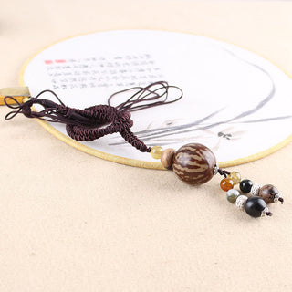 Buddha Gift Bodhi Seed Lotus Wisdom Harmony Necklace Pendant