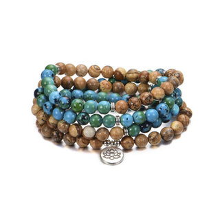 Buddha Gift 108 Meditation Healing Multilayer Mala