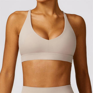 Buddha Gift Gym Sports Yoga Backless Bra Crop Tank Top Breathable Shorts
