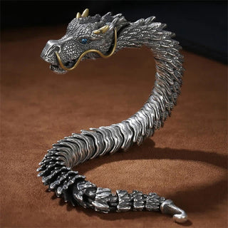 Buddha Gift Nordic Dragon Handmade Amulet Luck Protection Chain Bracelet