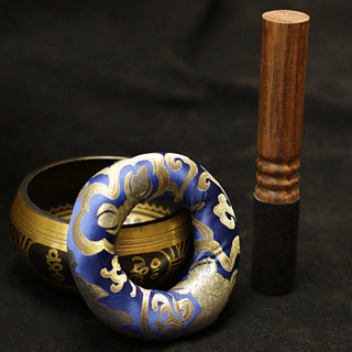 Buddha Gift Tibetan Meditation Sound Bowl Handcrafted for Healing and Mindfulness Support Protection Singing Bowl Set