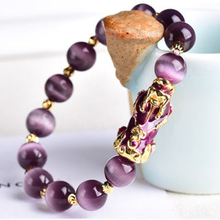 Buddha Gift Pixiu Cat Eye Wealth Bracelet