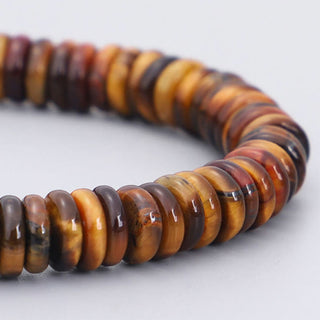 Buddha Gift Tibetan Tiger Eye Om Mani Padme Hum Protection Power Bracelet