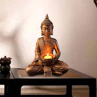 Buddha Gift Tibetan Buddha Blessing Decoration Candlestick
