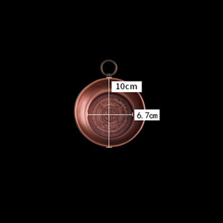 Buddha Gift Small Copper Prayer Altar Portable Burning Holder Incense Sage Smudging Rituals Use Items