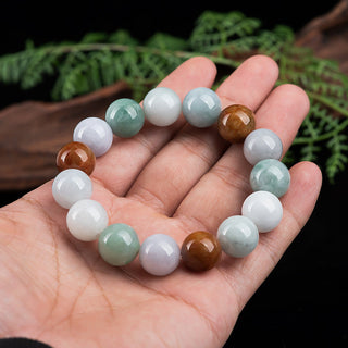 Buddha Gift Natural Jade Healing Protection Bracelet
