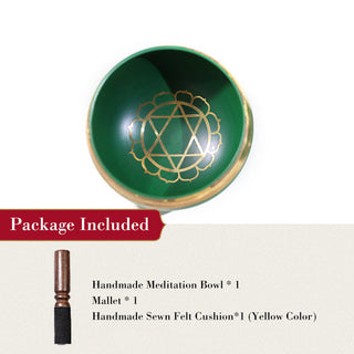 Buddha Gift Tibetan Sound Bowl Handcrafted for Chakra Healing and Mindfulness Meditation Singing Bowl Set