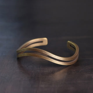 Buddha Gift Rustic Copper Luck Viking Cuff Bracelet