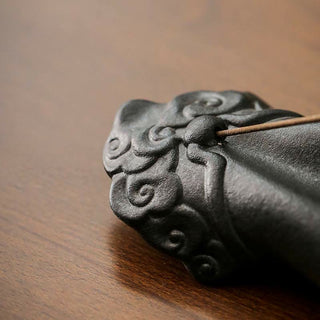 Buddha Gift Buddha Hand Ceramic Auspicious Clouds Blessing Incense Burner