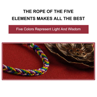 Buddha Gift "May everything go your way" Lucky Multicolored Bracelet