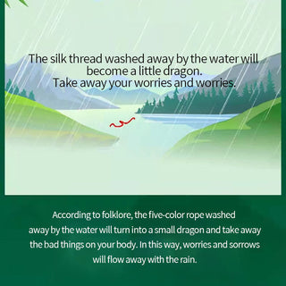 Buddha Gift 925 Sterling Silver Fu Character Zongzi Pattern Multicolored String Luck Handmade Braided Bracelet