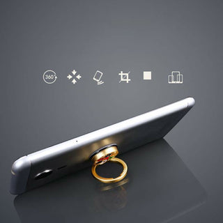 Buddha Gift Tibetan Om Mani Padme Hum Peace Phone Ring Bracket Universal Phone Holder Decorations