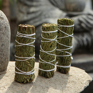 Buddha Gift Cedar Smudge Stick for Home Cleansing Incense Meditation and Rituals Cedar Sticks Incense Wands