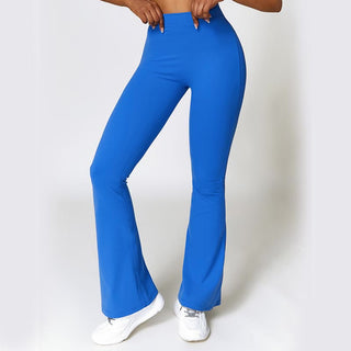 Buddha Gift High Waist Breathable Flare Pants For Sports Fitness Yoga