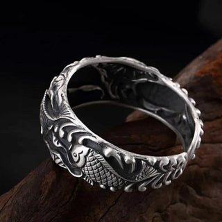 Buddha Gift Buddha Gift Koi Fish Lotus Luck Wealth Bracelet Bangle