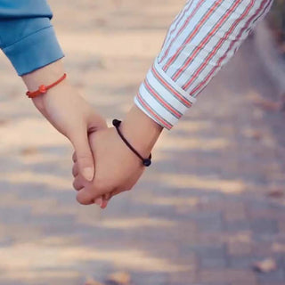 Buddha Gift Red String Jade Luck Fortune Knot Braided Couple Bracelet