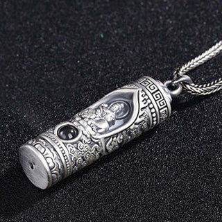 Buddha Gift Chinese Zodiac Natal Buddha Projection Prosperity Necklace Pendant
