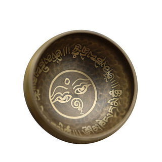 Buddha Gift Tibetan Sound Bowl Handcrafted for Yoga and Meditation Singing Bowl Set