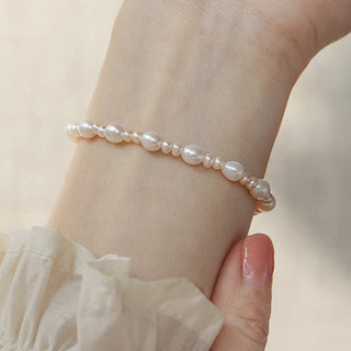 Buddha Gift Natural Flower Pearl Sincerity Bead Bracelet